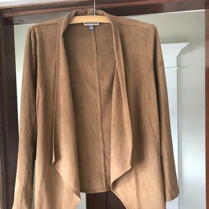 Women's faux suede jacket